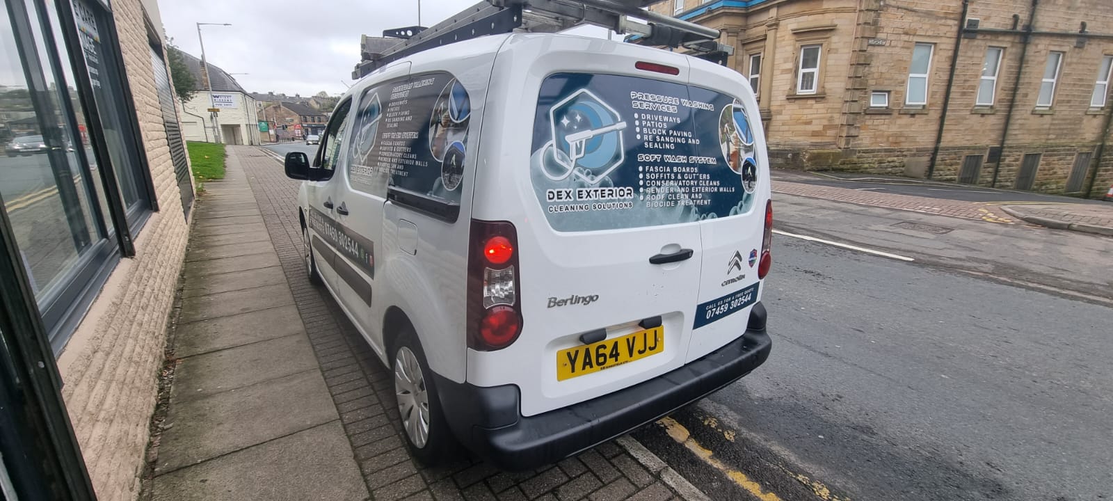 Van signage fitted job