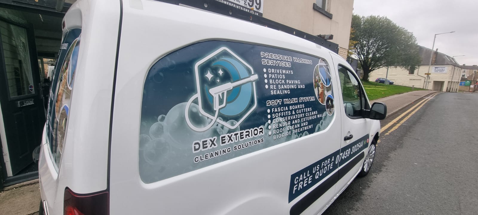 Van graphics — Bolton Van Signs job